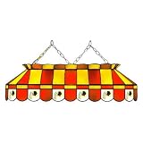 Other Brands Washington Redskins 40W-in. Stained Glass Pool Table Light