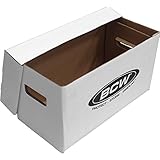 (1) BCW Brand 7" Record Album Storage Box with Removable Lid - Holds Up to 150 Vinyl Records