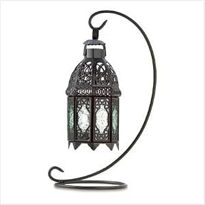 wedding reception decoration ideas, large Moroccan lamp