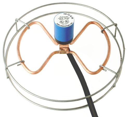 Farm Innovators Economical Submergible Tank De-Icer with Attached Guard Model H-429, 1,500-Watt