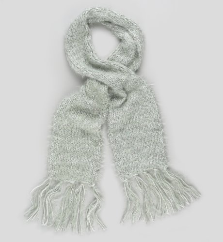 Fluffy Tweed Scarf
