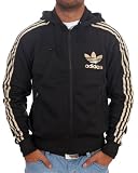 adidas Herren Sportjacke HOODED FLOC