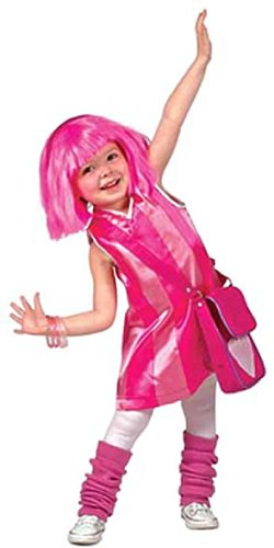 Childrens Toyshop  Toys : Lazy Town Stephanie Fancy Dress Costume Age 3 4 5