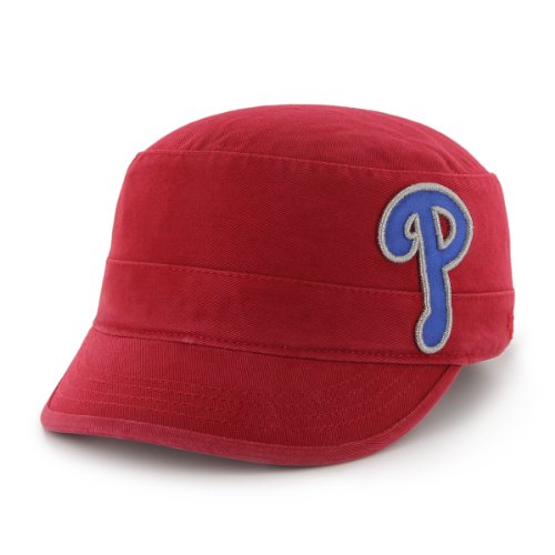 MLB Philadelphia Phillies Women's Clovis Cadet Cap, One-Size, Red at Amazon.com