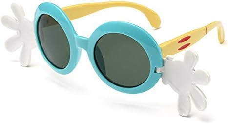 Miuki Cute Kid Polarized Classical Cool Character Boys And Girls Children Sunglasses(C1)
