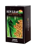 Review Sunleaf  / Sun Leaf Ginger Tea, 20-Count Sachet Tea Bags (Pack of 24)