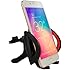 Car Mount,Ipow&reg; Universal Smartphone Car Air Vent Mount Holder Cradle With A Quick Release Button For iPhone 6 6+ 6S 6S Plus 5S 5,iPod Touch,Samsung Galaxy S5 S4/3 Note 2/3,Nexus,Nokia,LG G3,HTC,Black