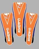 Clemson University Tigers 3 Driver Head Cover Set