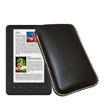 Iconbit HDB700LED E-book Reader Housse Lecteur Ebook Etui Liseuse eReader Protection Livre électronique Pochette en cuir Iconbit HDB700LED E-book Reader Housse Lecteur Ebook Etui Liseuse eReader Protection Livre électronique Pochette en cuir