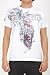 INDIGO STAR SINISTER DESIGNER MENS SHIRT WHITE