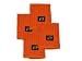Ribbed Terry Cotton Dish Cloths (Mandarin Orange, 4-Pack)