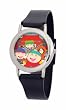 South Park Men's D1545SS414 Torino Collection  Black Plastic Strap Watch