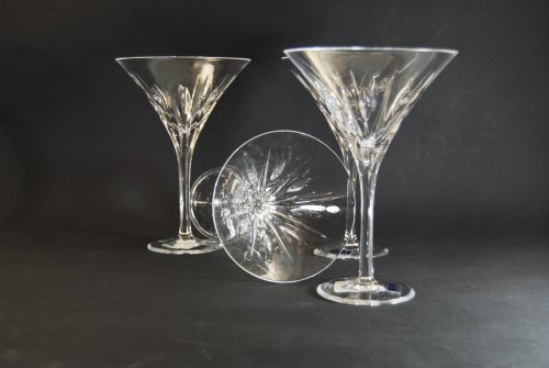 Waterford Crystal Sheridan Martini Pair