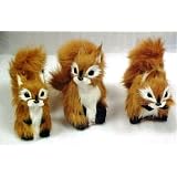 3-inch Furry Squirrel WITH A Home for Pearl Squirrel La casita de la Ardilla Perla... by Spanish Childrens Bilingual