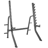 XMark Commercial Multi Press Squat Rack with Olympic Plate Weight Storage