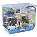 Prevue Hendryx Flight Cage Parakeet or Cockatiel Starter Kit blue and black -color 26