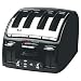 T-Fal 5332002 Classic Avante 4-Slice Toaster, Black