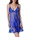 ChongErfei Women's Sexy Lingerie Lace Babydoll Nightwear Sleepwear Dress Set