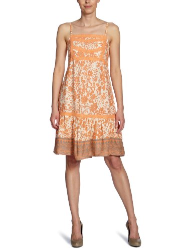 Kaffe Damen Kleid (knielang), 52392, Gr. 36, Orange (Dusty nectarine 1313) Preisvergleich