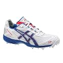 ASICS Gel-Advance 2 Adult Cricket Shoes , UK11, WHITE/RED/HARBOR