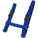Coastal Pet Products CCP6341BLU Nylon Adjustable Figure H Cat Harness, Blue