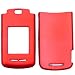 Cuffu Motorola Razr2 V8 Premium Quality Snap-on Protective Faceplate Carrying Case With Universal Screen protector in ONE LOWEST SHIPPING RATE - RUBBERIZED RED