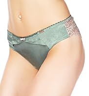 Rosie for Autograph French Designed Rose Lace Brazilian Knickers with Silk