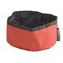 Mendota Products Collapsible Dog Bowl, 48-Ounce, Red