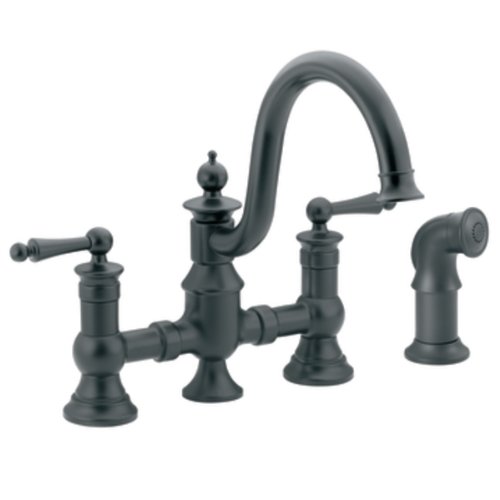 Moen S713WR Waterhill Two-Handle Wrought Iron