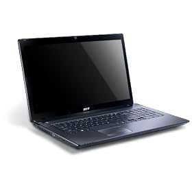 Acer - Aspire 7750G-2456G15TMn - Notebook 17,3" (43,94 cm) - LED - Intel Core i5-2450M - 1,5 To - 6144 Mo - Noir