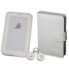 Digittrade RS64 120GB SSD RFID Security externe Festplatte wei� (6,4 cm (2,5 Zoll), 5400rpm, 8MB Cache, USB 2.0) mit Verschl�sselung und Acronis Backup Software
