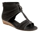Cityline Women , Damen Sandale, dunkelgrau, RENO Art. 21058