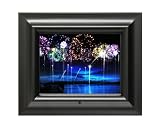 FrameWizard 8-Inch Digital Picture Frame Includes MatteMagic, ElementEffects, and MovingMemories (Black)