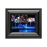 FrameWizard 8-Inch Digital Picture Frame Includes MatteMagic, ElementEffects, and MovingMemories (Black)