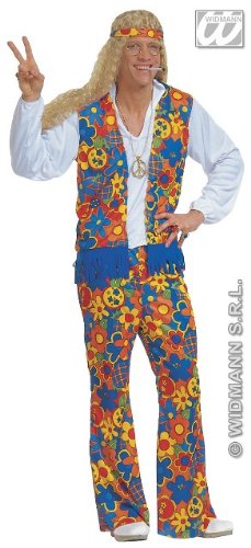 Hippie Man - Adult Costume - Large 