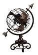 17" Sophisticated Bronze Armillary Globe Table Top Accent