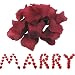 1000 Claret Silk Rose Petals Wedding Flowers Favor