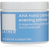 LATHER AHA Hand Cr&egrave;me with Evening Primrose, 4-Ounce Jar