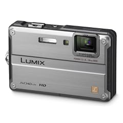 Panasonic Lumix DMC-FT2EG-S Digitalkamera (14 Megapixel 4-fach opt. Zoom, 6,8 cm Display, Bildstabilisator, 10m wasserdicht) silber