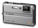 Panasonic Lumix DMC-FT2EG-S Digitalkamera (14 Megapixel 4-fach opt. Zoom, 6,8 cm Display, Bildstabilisator, 10m wasserdicht) silber