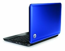 HP Mini 210-1165SA Netbook (Intel Atom N455 1.66GHz, 1 GB RAM, 250 GB HDD, 10.1-inch LED display, webcam, Windows 7 Starter 32-bit) - Blue