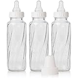 Evenflo 3 Pack Classic Glass Bottle, 8-Ounce