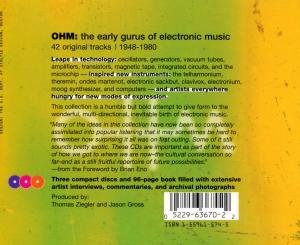 Cover image : Ohm: The Early Gurus of Electronic Music, 1948-1980