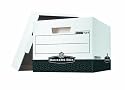 Fellowes Bankers Box R-Kive Letter/Legal Black/White Storage Box, Pack of 12 (00724 )