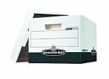 Fellowes Bankers Box R-Kive Letter/Legal Black/White Storage Box (00724 )