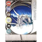 Bakugan Battle Brawlers Metal Gate Card - Heavy Surf