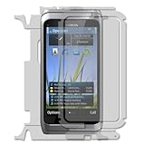 Skinomi TechSkin - Skin Protector Shield Full Body for Nokia E7 + LIFETIME  ....