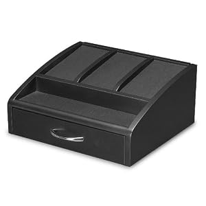Simply Put Deluxe Charging Station, Black (9541-5)