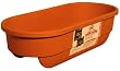 Apollo Plastics R2X6-TERRA 2 by 6 Mount Deck & Fence Railing Planter, 12-Inch by 24-Inch Rectangular, Terra Cotta