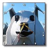 Jos Fauxtographee Realistic - A Building Shaped Like a Doggie in New Zealand - Wall Clocks